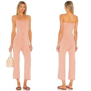 Lovers + Friends Lola Knit Jumpsuit - Light Blush - NWT XS